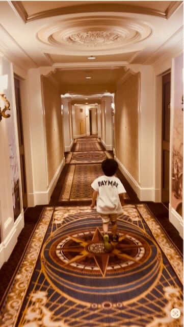 ミラコスタ廊下