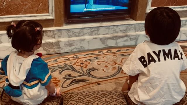 東京ホテルミラコスタのロビー。