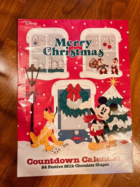 ミッキーのアドベントカレンダー(チョコ入り)